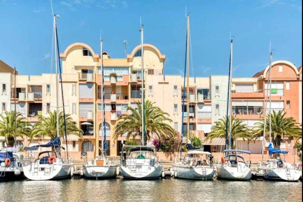 Residence Port Soleil Duplex T3 46 M2 Climatise Gruissan Exterior photo